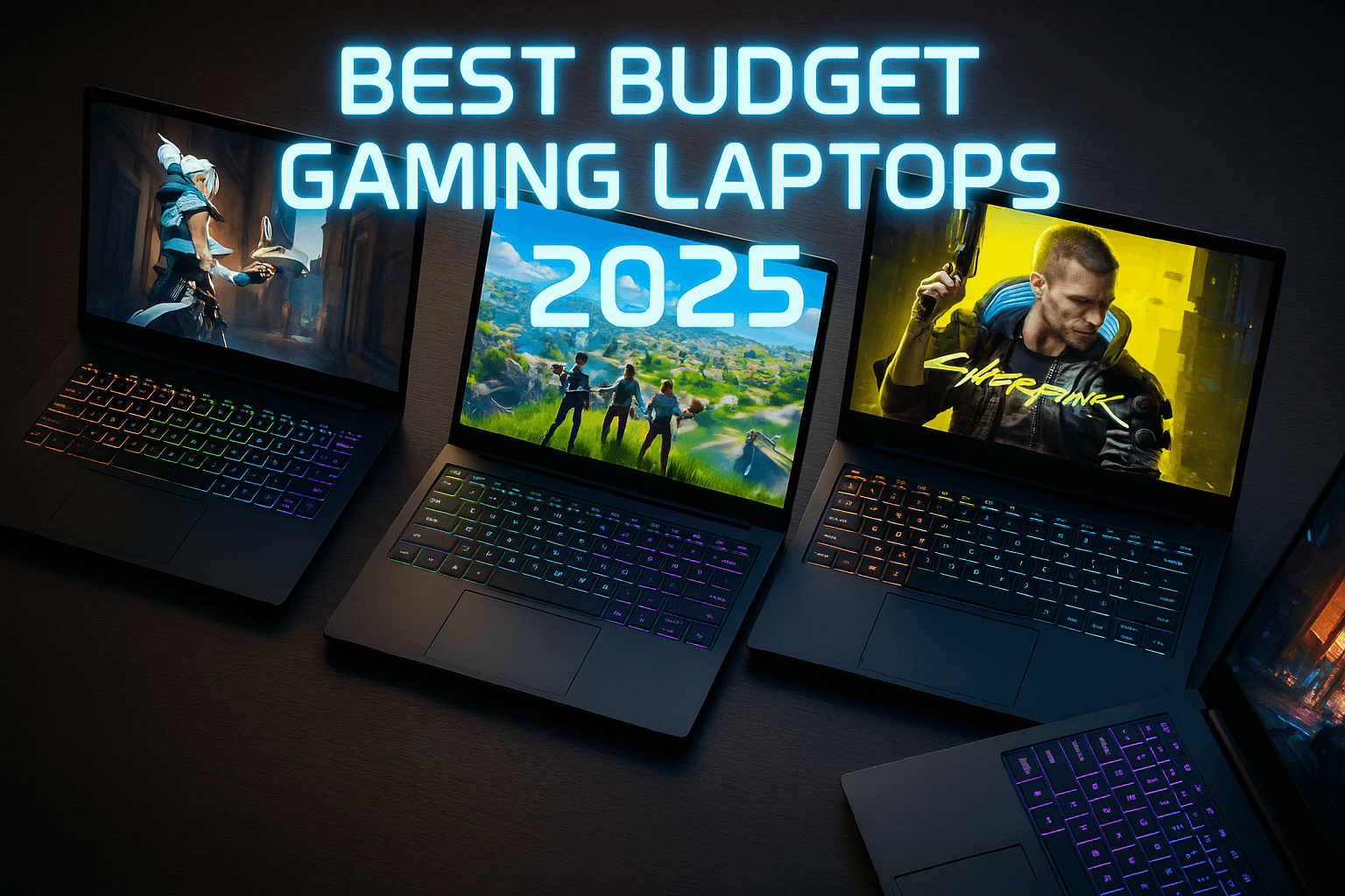 Top 10 Best Budget Gaming Laptops 2025 — RTX 4060, RTX 4050, Ryzen 9, Intel i7 Powered Laptops