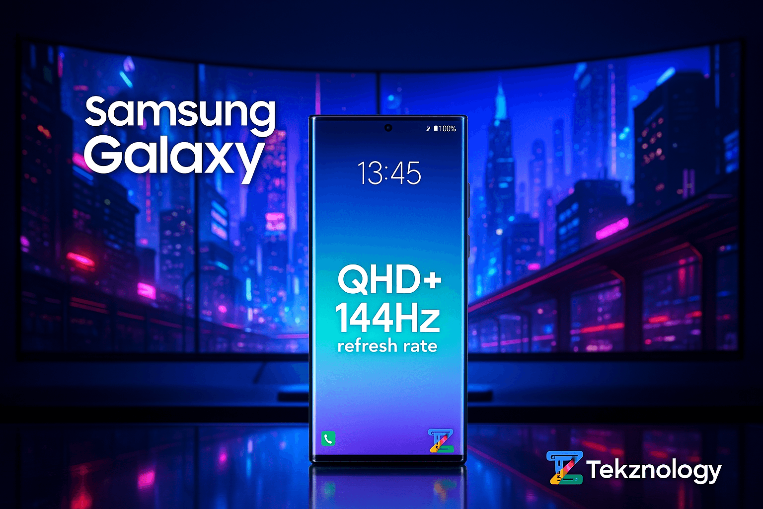 Samsung Galaxy S25 Ultra showing Genshin Impact on QHD+ AMOLED screen