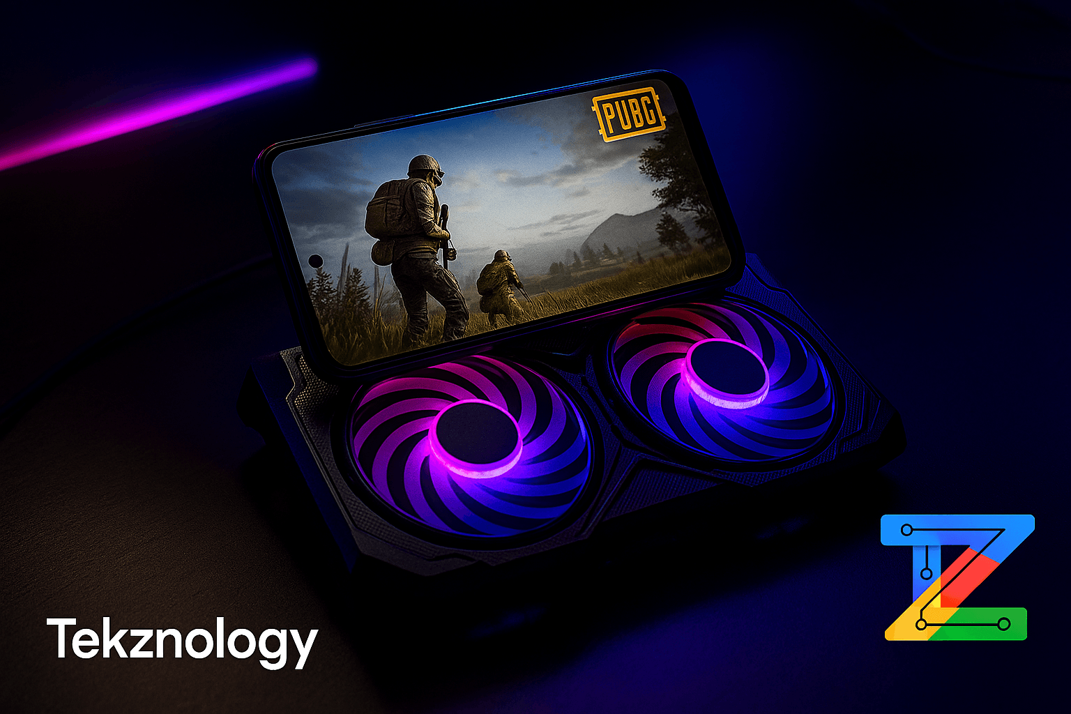 Xiaomi Black Shark 6 Pro with RGB fan system and gaming display