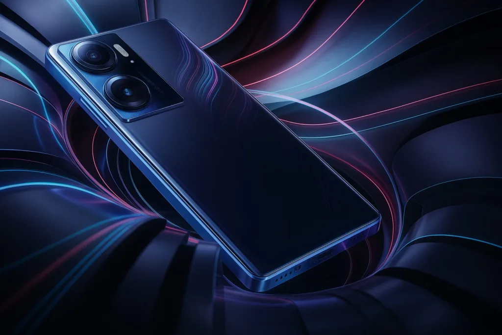 Cityscape with digital overlay – Infinix GT 25 Ultra bringing global gaming power in 2025