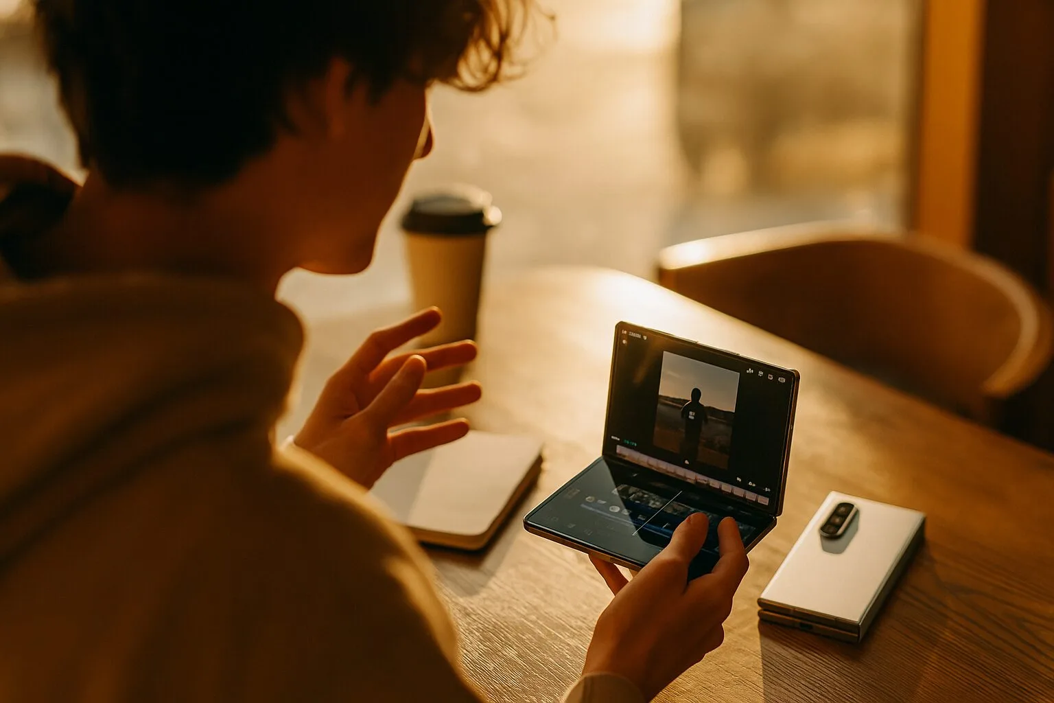 Foldable phones 2025 realistic preview with open and closed foldables