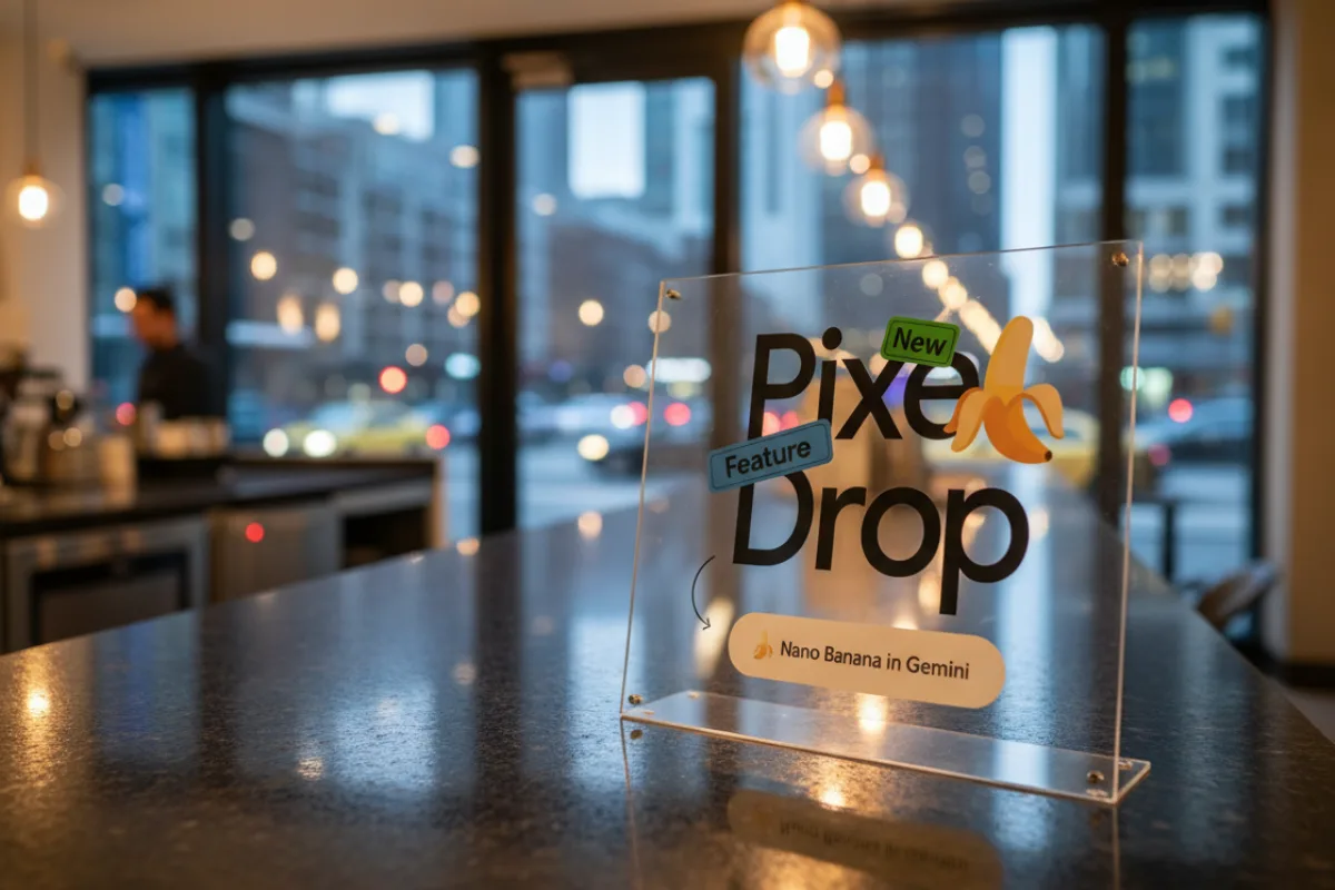 Google brings Nano Banana to Pixel Drop