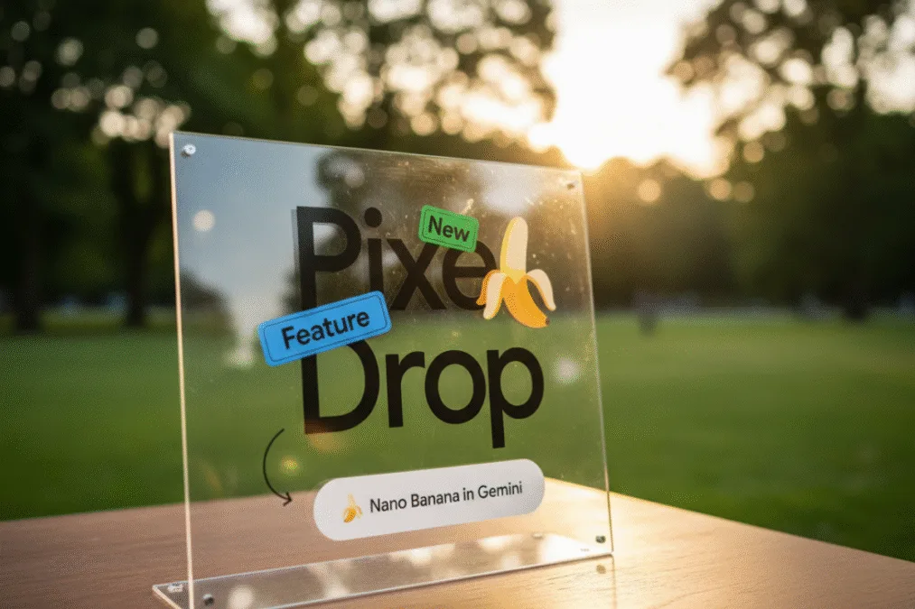 Google brings Nano Banana to Pixel Drop