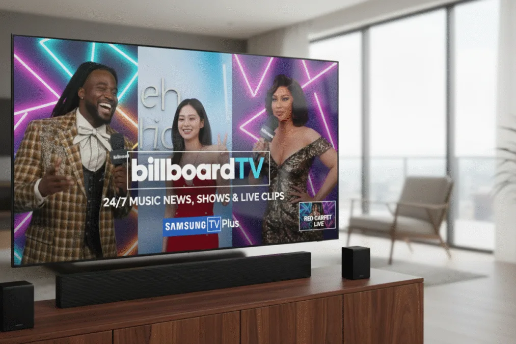 BillboardTV Debuts on Samsung TV Plus