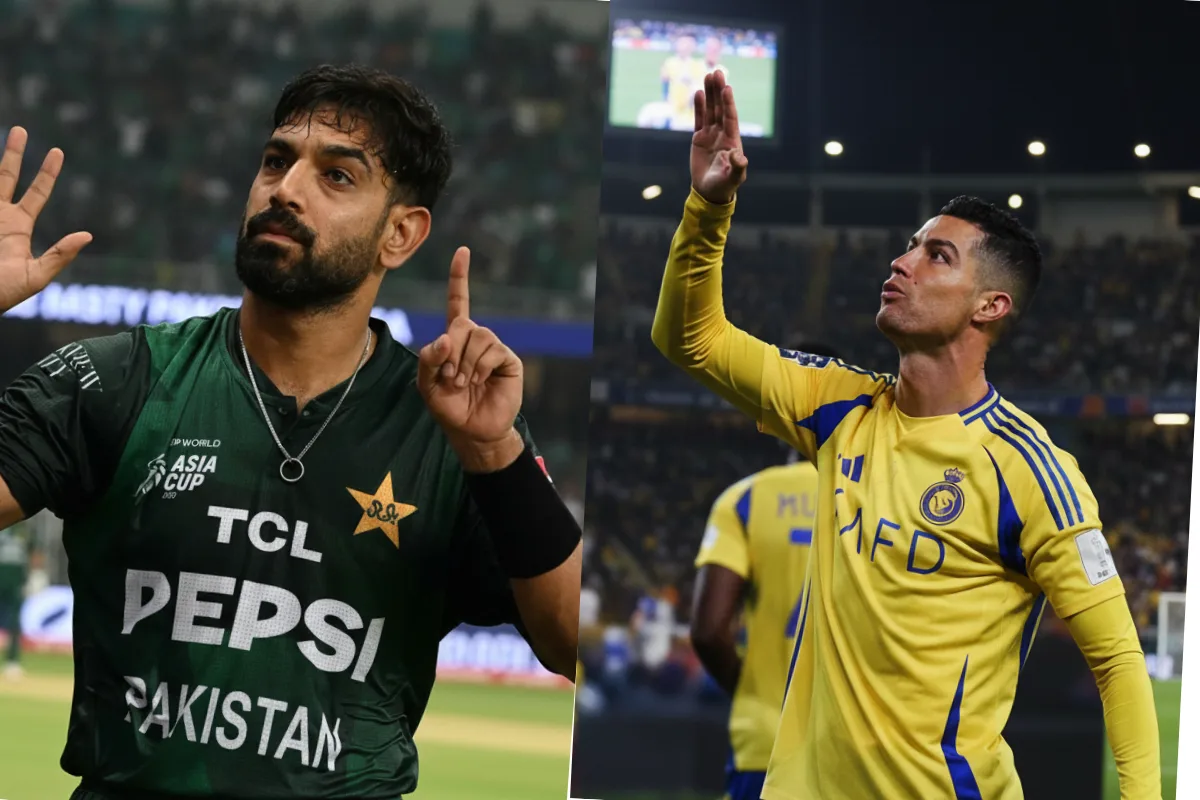 Haris Rauf’s “jet” gesture triggers ICC review after PCB chief’s Ronaldo post