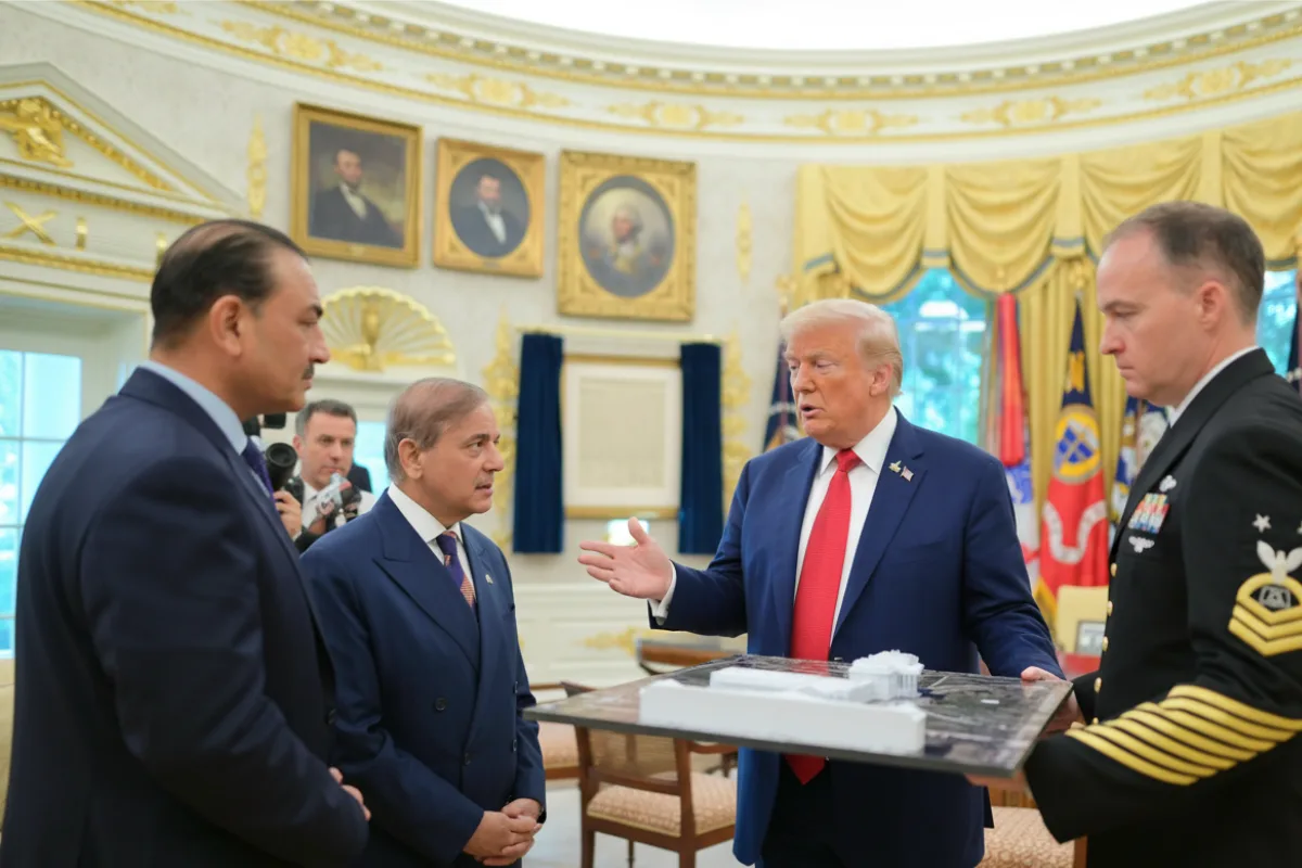 Trump hosts Pakistan’s PM & army chief — a clear thaw in U.S.–Pakistan ties