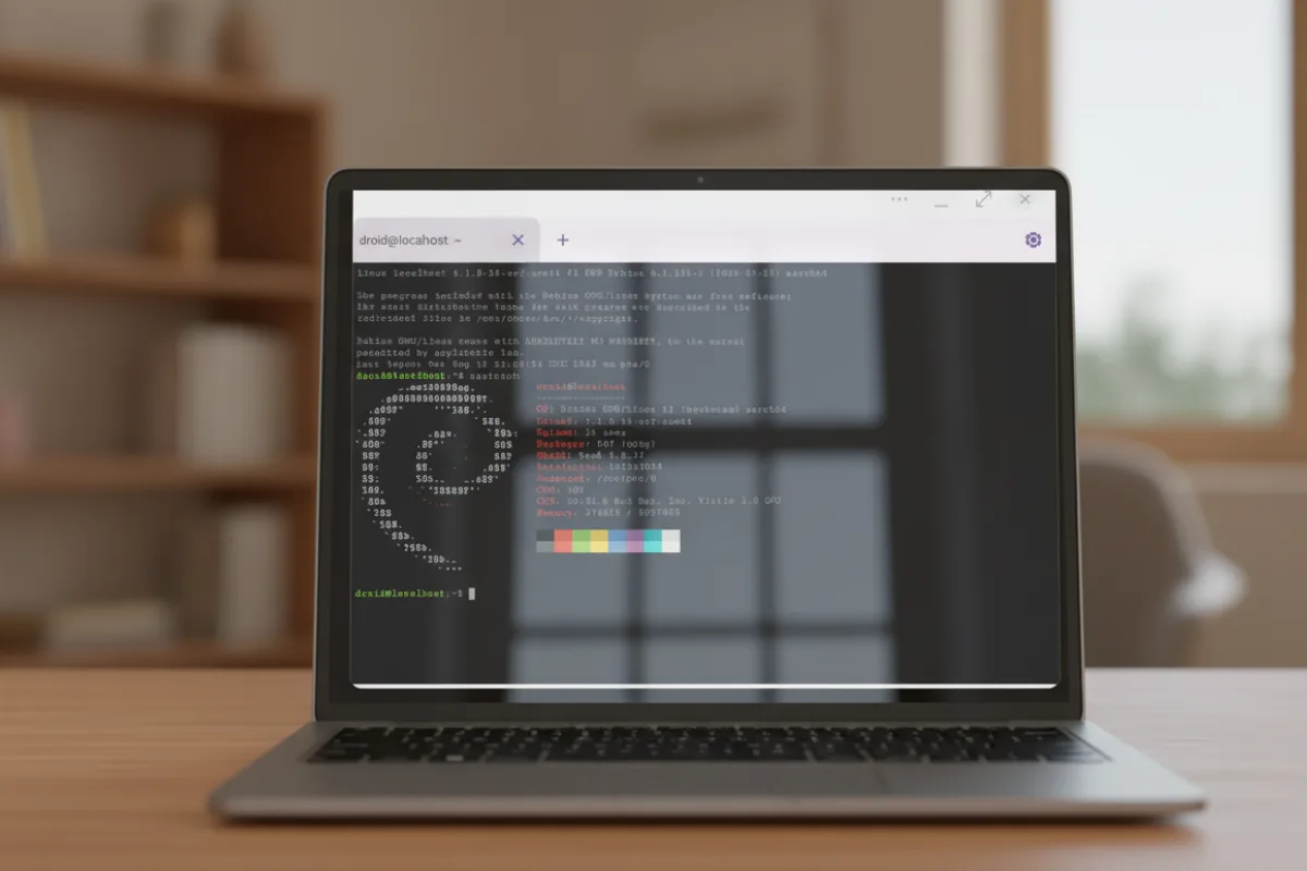 Galaxy Tab S11 Turns into a Portable Linux Powerhouse with Terminal