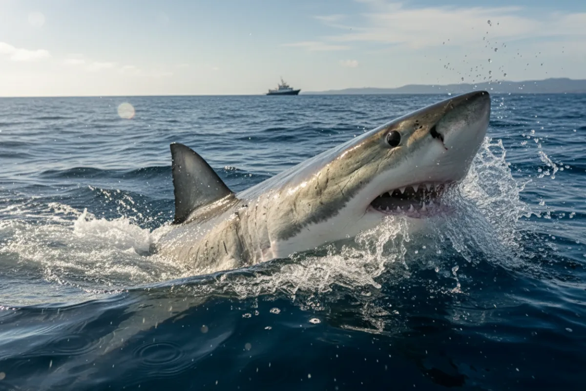 Record-Breaking Great White Spotted Near Popular U.S. Beaches This Summer