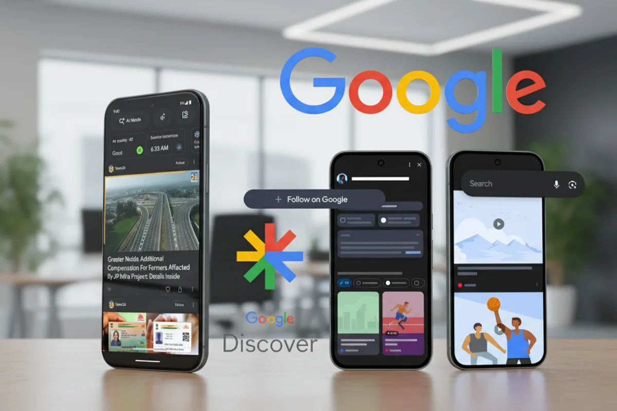 Google Adds Follow Buttons and Social Posts to Discover — See What Changes for Readers