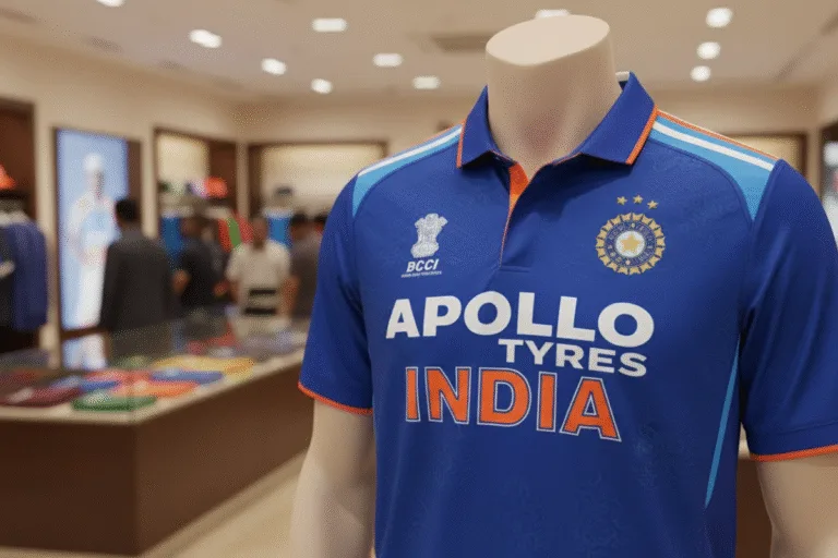 India’s New Jersey Sponsor: Apollo Tyres Replaces Dream11 & What It Means