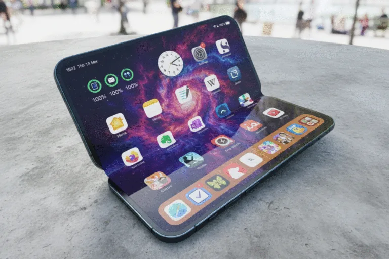 iPhone Fold design leaks inches closer: Samsung Display ramps foldable OLED