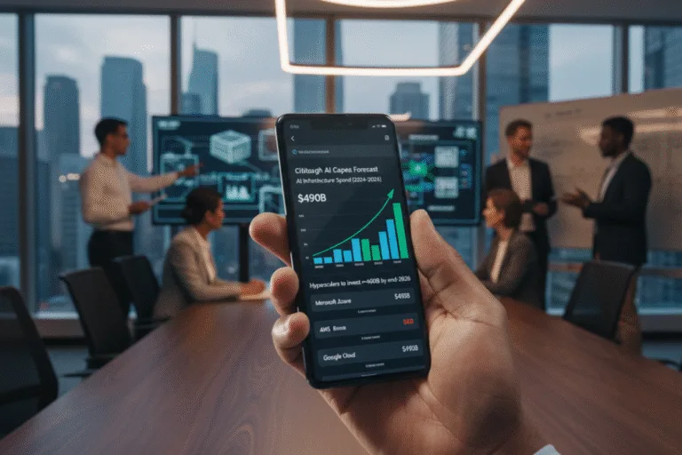 Citigroup lifts AI capex forecast hyperscalers to spend ~$490B on AI infrastructure by end-2026