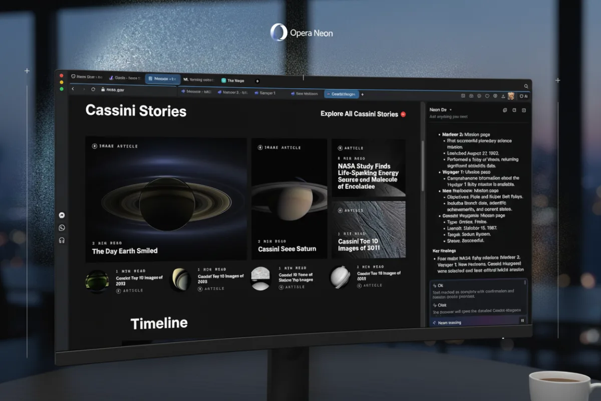 Opera Neon launches as subscription “agentic” AI browser — what it can (and can’t) do