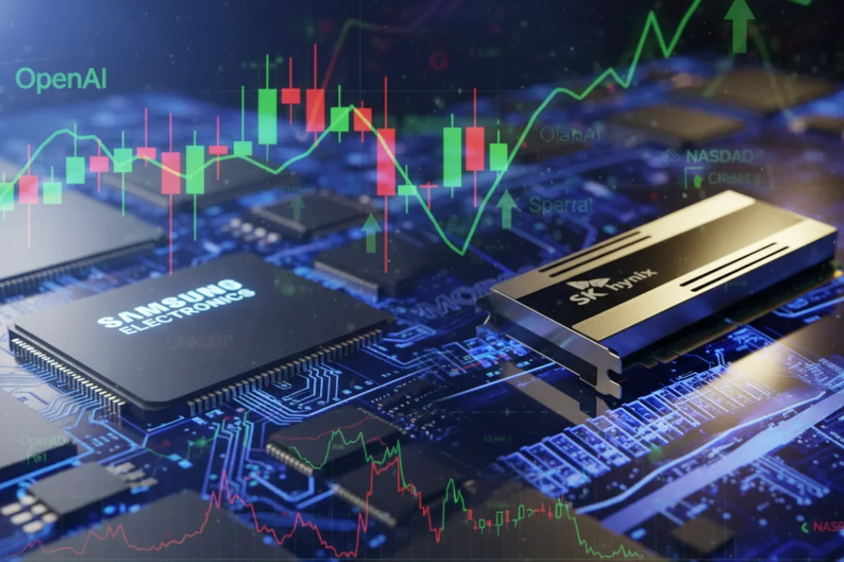 Markets react: Samsung and SK Hynix shares surge after OpenAI Stargate news