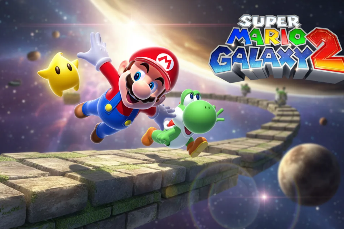 Super Mario Galaxy + Galaxy 2 land on Switch today, Super Mario Galaxy Switch, Galaxy 2 Switch remaster, Nintendo Switch 2 4K update, Super Mario Galaxy Assist Mode, Switch remasters