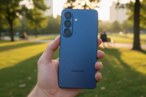 Galaxy S26 camera bump, S26 Ultra optics, phone camera upgrade, Samsung photography